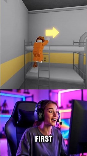 I Found the Secret PIPE Escape 😂🔥 | Roblox Prison Run 😳🚀#shorts #roblox