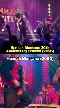 Hannah Montana then vs now