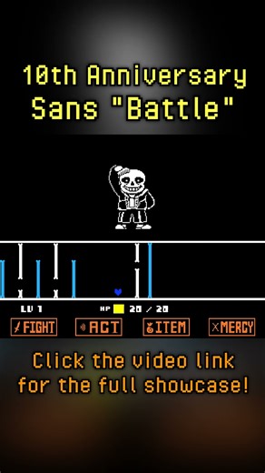 NEW Sans "Fight" #shorts #undertale #10thanniversary