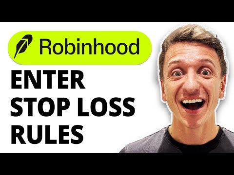 How To Enter Stop Loss Rules In Robinhood For Option Trades [2025 Guide]