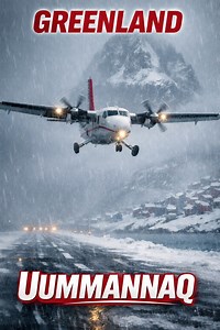 474K views · 17K reactions | Landing in Arctic Greenland Snow-covered runway. Cold Arctic rain. Low ceiling over Uummannaq, Greenland. This Twin Otter approach pushes precision to the limit in one of the most remote environments on Earth. Greenland operations demand discipline, energy management, and absolute focus. Would you try this landing? Follow for more extreme aviation every day. #Greenland #Arctic #Aviation #TwinOtter #StormLanding | Cap Tony Ochoa | Facebook