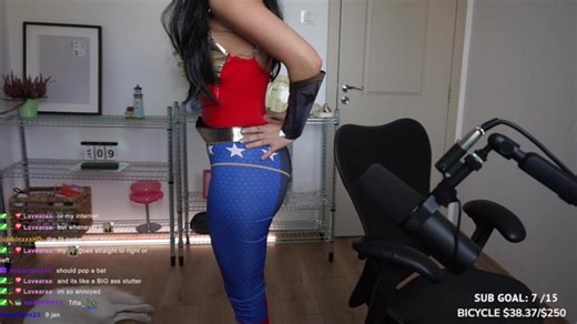 WONDER WOMAN COSPLAY !discord !paypal !sabotage