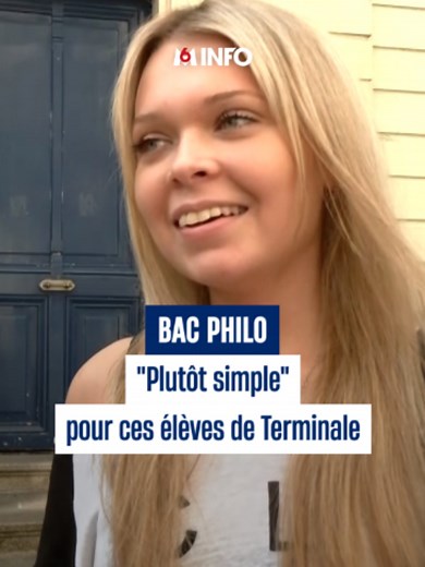 Notre journaliste Floranne Parfait est allée à la rencontre ce lundi des élèves de Terminale à la sortie de l'épreuve de philosophie. Selon ceux que nous avons rencontrés, les sujets étaient