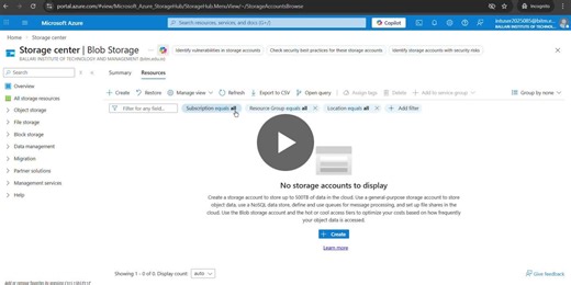 #azure #cloudinfrastructure #objectreplication #microsoftazure #aiml #cloudcomputing #techlearning | Nikhitha .D