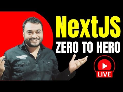 Next JS Mastery - Zero to Hero Training | Next JS 14 15 Tutorial For Beginners in Hindi