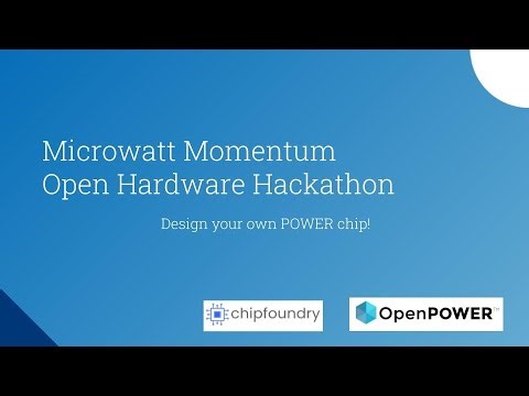 Webinar - OpenPOWER HW Design Hackathon