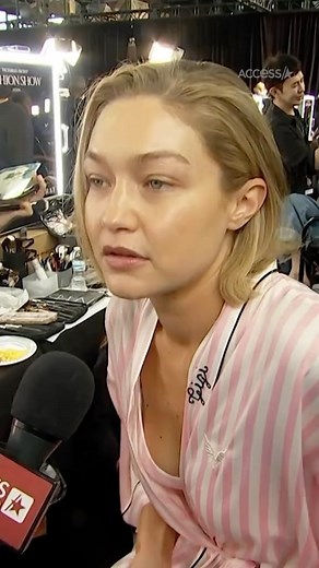 Fashion Blogger on Instagram: "Gigi Hadid backstage at @victoriassecret 2024 show"