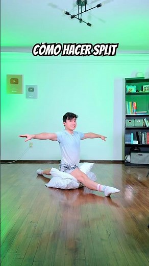 How to do the splits!! 😱🤯 Can you do it yet? #split #tutorial
