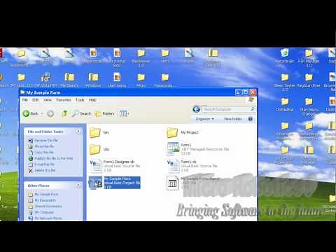 How to Create, Save, and Open a project in Visual Basic 2008