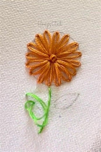 # Easy embroidery design for beginners 🌺🌹