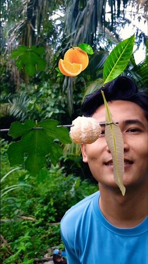 Food ASMR☘️🍊🌿 | Mouth Emoji Magic😲✨️ #shorts #reverse #food