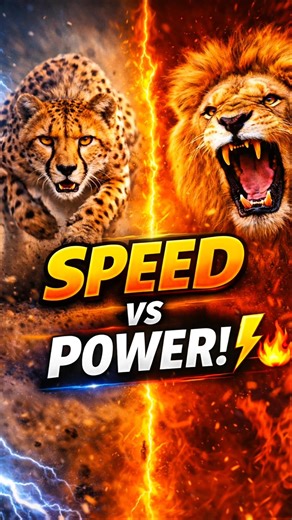 Cheetah vs Lion – Speed Ya Taakat, Kaun Jeetega? 😳🔥