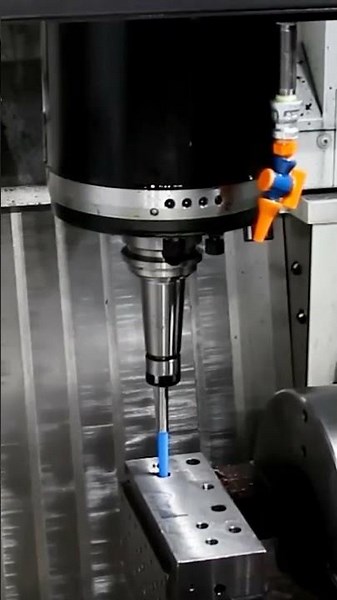 Deburring Cross Holes on an Okuma CNC Machine