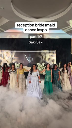 Bridesmaid Indian Wedding Reception Dance