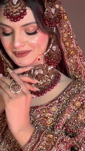 Beautiful Bride Dress Collections ✨️🔥 | Beautiful Bridalmakeup 😍#bridal #trending #shorts #foryou