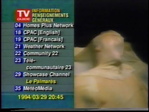 ULTIMATE 90's TV Channel Surfing! - 1994 VHS Footage + TV Guide
