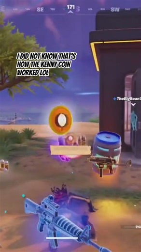 Finally got to use the NEW Kenny coin in Fortnite #southpark #fortnite #fortnitebattleroyale