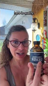 When it comes to colloidal silver… If you know, you know