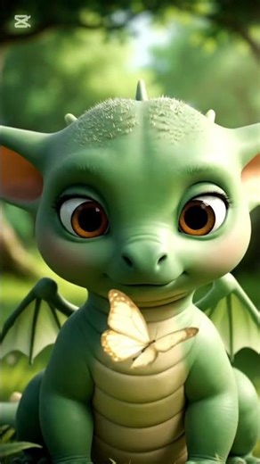 Puffo Notices a Small Wonder 🍃🦋