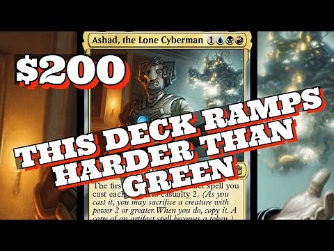 Ashad, the Lone Cyberman EDH Deck