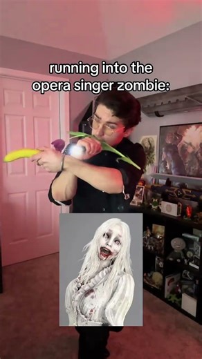 Shoutout the opera singer zombie Selena Corey in RE9 #residentevil