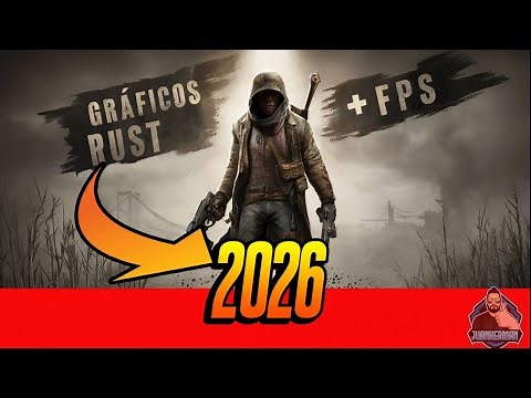 COMO OPTIMIZAR RUST en 2026 - MEJOR CONFIGURACIÓN GRÁFICA de RUST (+ fps)