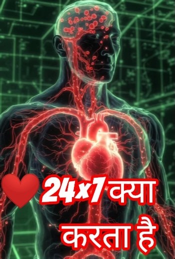 Human Body Fact: How the Heart Pumps Blood Continuously | Science Explained #HeartPumping#HumanHeart