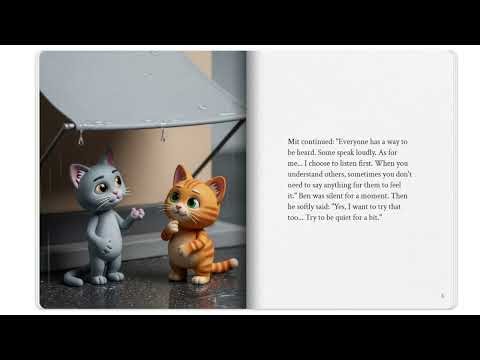 Bedtime story for kids - Ben the Cat and the Secret of Calmness - #bedtimestory