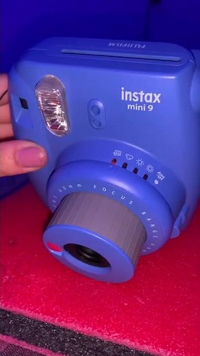 Instax mini 9 flashing lights , help?