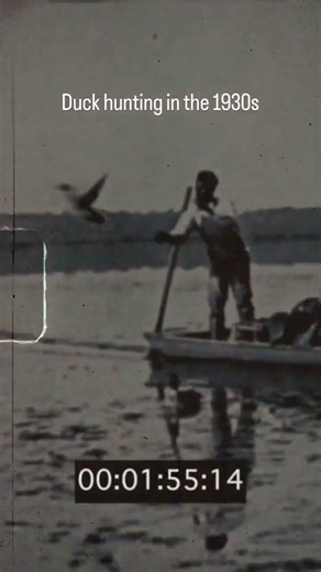 Ever wonder what it was like duck hunting in the 1930s?