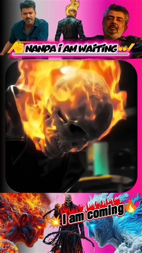 🔥 Ghost Rider Voice Remix 💀 Vijay – I Am Coming 😈 | Ajith – Nanpa I Am Waiting 🔥