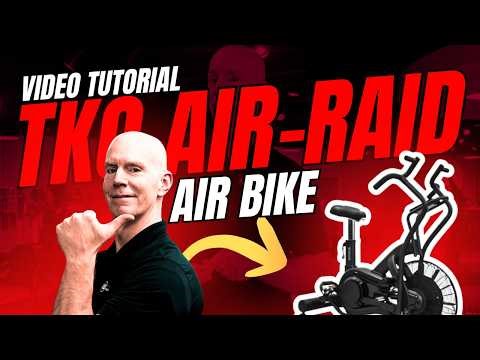 TKO Air-Raid Air Bike Tutorial | US Fitness Products
