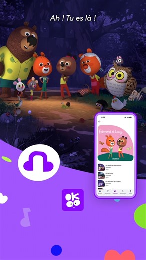 Faites découvrir à vos enfants les nouveaux podcasts Edmond et Lucy 🎧 C'est dispo sur l'appli Okoo 📲 #podcast #enfant #dessinanimé | Okoo Francetv