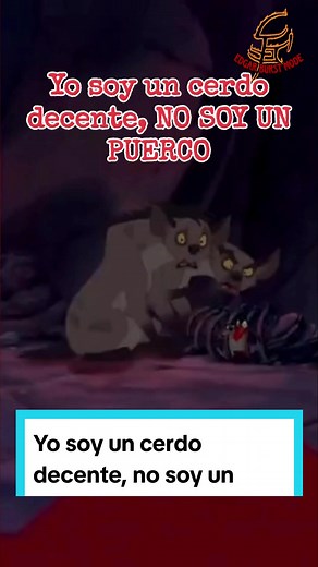 Soy un cerdo decente, no un puerco - El Rey León