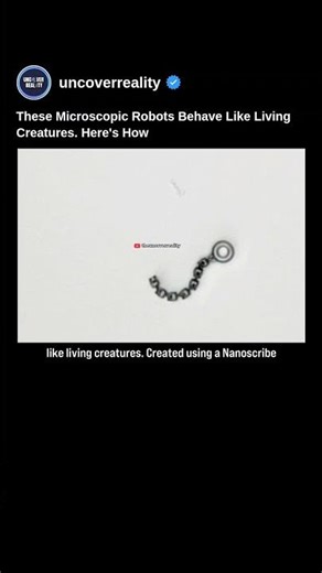 These Microscopic 3D Printed Robots Behave Like Living Creatures. Here's How #robot #shorts