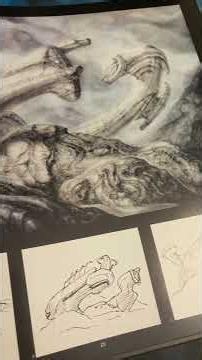 This is such a fun book to go through as a fan of film! - Giger’s Alien@TitanComicsHQ #alien