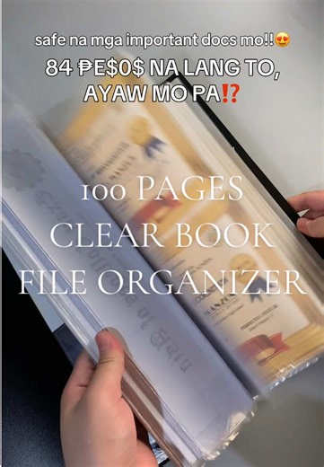 Organize Your Documents with a Clear Book File Organizer