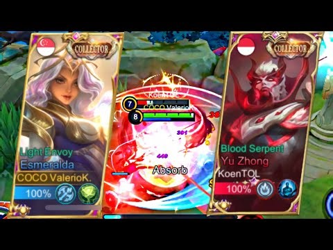 YU ZHONG CAN’T MESS WITH MY ESMERALDA!! | Esmeralda Gameplay | Valesmeralda | Mobile Legends