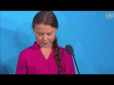 Greta Thunberg Speech to United Nations General Assembly 9/23/2019