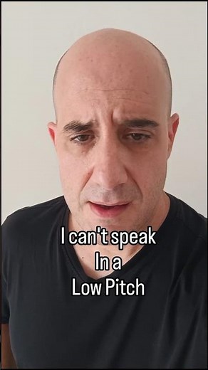 "I can't speak in a low pitch" Yes you can. it's a simple practice #voice #speaking