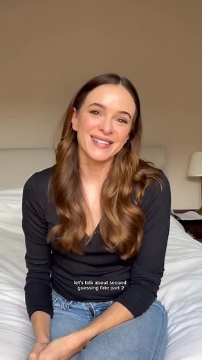 Let’s talk about my new film Second Guessing Fate, part two! I thought it might be fun for me to answer some of your questions about my creative process behind getting into character and how I bring them to life. Can’t wait for you to meet my character Gemma n Second Guessing Fate out this Sunday on @thecw | Danielle Panabaker
