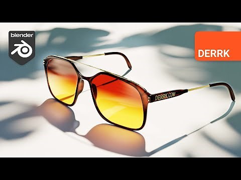 Product Design in Blender: Sunglasses