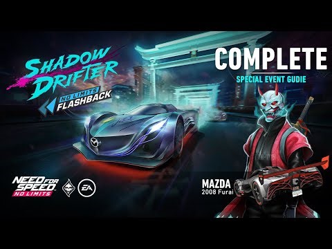 Need For Speed: No Limits | 2008 Mazda Furai (Shadow Drifter | Complete Special Event - Flashback)