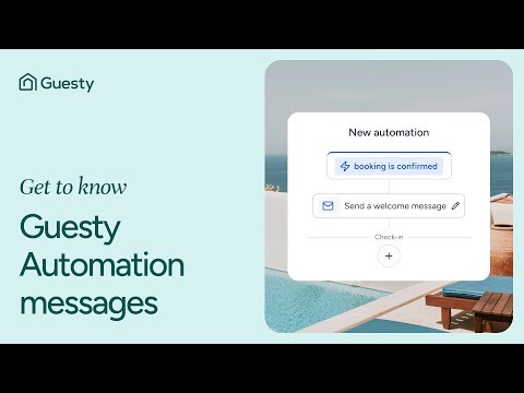 Get to know Guesty Automated messages