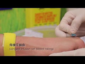 HKILD Winged Infusion Set Blood