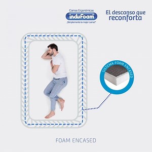 Logra un confort y soporte total en nuestras camas de la línea Ergonómica Premium Plus, que cuentan con la tecnología Foam Encased. | Indufoam | Facebook
