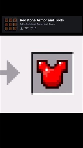 craft 202! ( redstone chestplate 💀) #minecraft