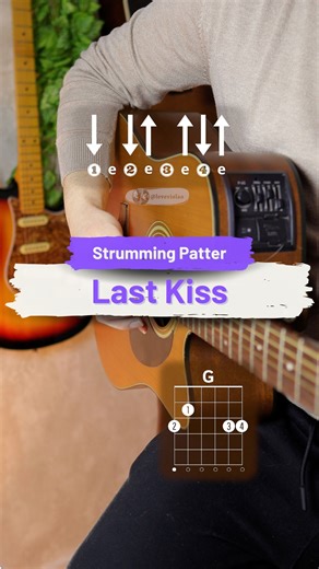 Pearl Jam - Last Kiss | Strumming Pattern #guitar #guitarra #violao #fblifestyle | Leve Violão
