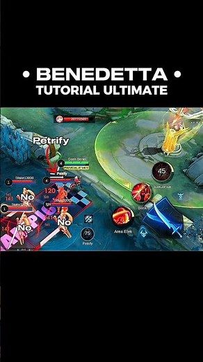 Tutorial Ultimate Benedetta Mlbb