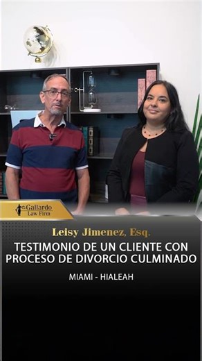 Testimonio de un cliente con proceso de divorcio culminado